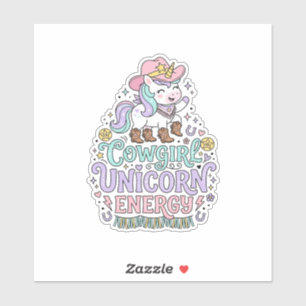 Unicorn Cowgirl Unicorn Energy Cute Pastel Product