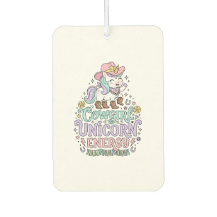 Unicorn Cowgirl Unicorn Energy Cute Pastel Product Air Freshener