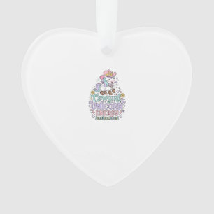 Unicorn Cowgirl Unicorn Energy Cute Pastel Product Ornament
