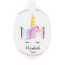 Unicorn Crown cute girl photo Christmas