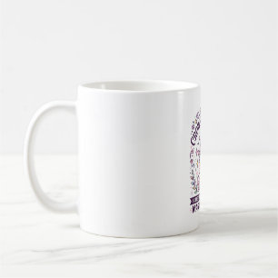 Unicorn Crowned in Magic Bold Typography Graphic T Coffee Mug
