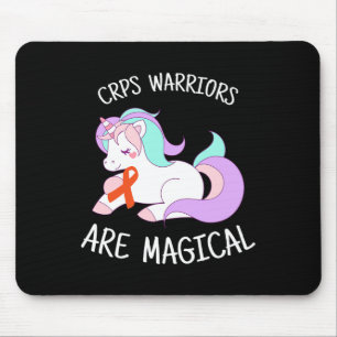 Unicorn CRPS Warrior RSD CRPS Awareness 1 Mouse Pad