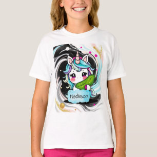 Unicorn Customizable Pickleball T-Shirt