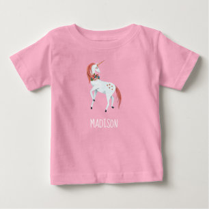 Unicorn cute kids girls baby T-Shirt