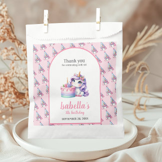 Unicorn Cute Magical Birthday Favour Bag