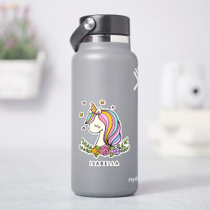 Unicorn Cute Whimsical Girly Personalized Name