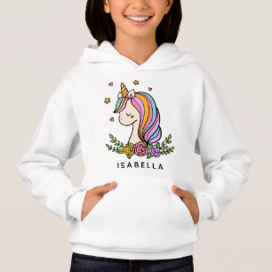 Unicorn Cute Whimsical Girly Personalized Name