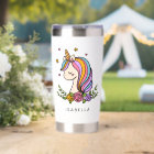 Unicorn Cute Whimsical Girly Personalized Name