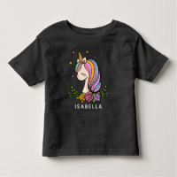 Unicorn Cute Whimsical Girly Personalized Name