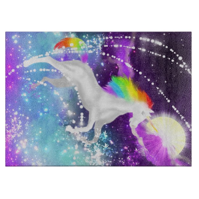 Unicorn  cutting board (Front)