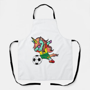 Unicorn Dab Bolivia Soccer Jersey Bolivian Footbal Apron