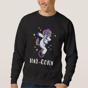 Unicorn Dabbing Unicyclist Unicycle Monocycle Unic Sweatshirt