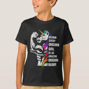 Unicorn Dad Dadacorn Dadicorn Daddycorn Inspiratio T-Shirt