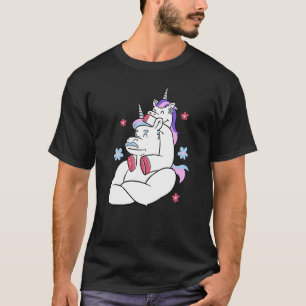 Unicorn Dad Dadacorn Father Daughter Unicorns T-Shirt