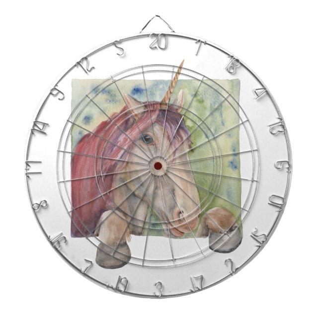 Unicorn Dartboard (Front)