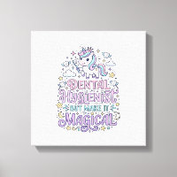 Unicorn Dental Hygienist but Make It Magical Cute