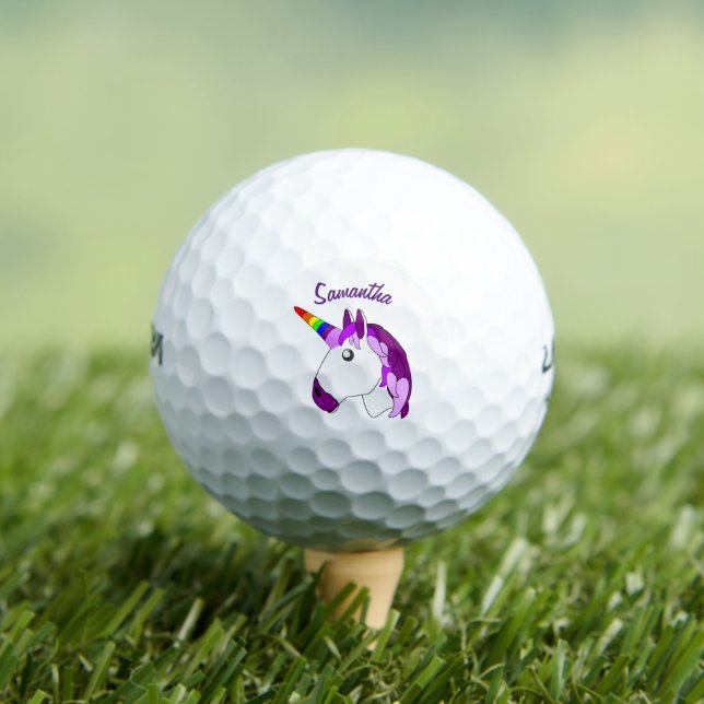 Unicorn Design Golf Balls (Insitu Tee)