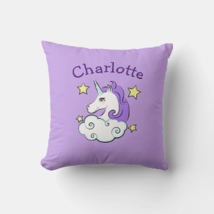 Unicorn Design Throw Pillow