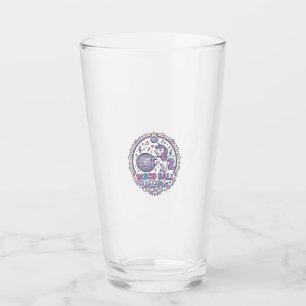 Unicorn Disco Ball Unicorn Playful Print on Demand Glass