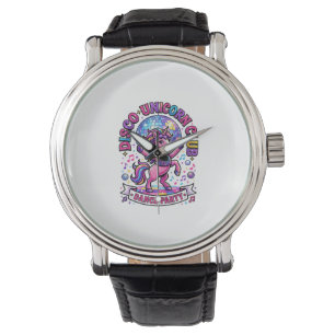 Unicorn Disco Unicorn Club Commercial Shirt Graphi Watch