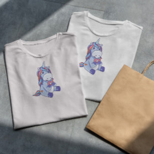 Unicorn Doughnut  T-Shirt