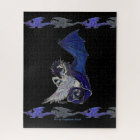 Unicorn Dragon Blue White Pegacorn Horse Pony