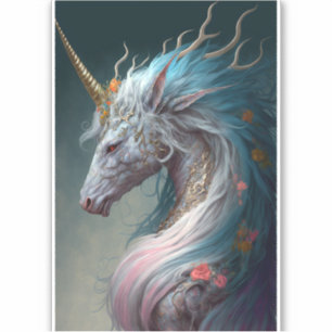 Unicorn Dragon Fantasy Art