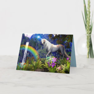 Unicorn Dream Greeting Card By Dreamflame 5D