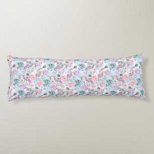 Unicorn Dreams and Plaid Jeans Body Pillow