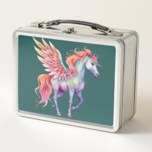 Unicorn Dreams: Back-to-School  Metal Lunch Box