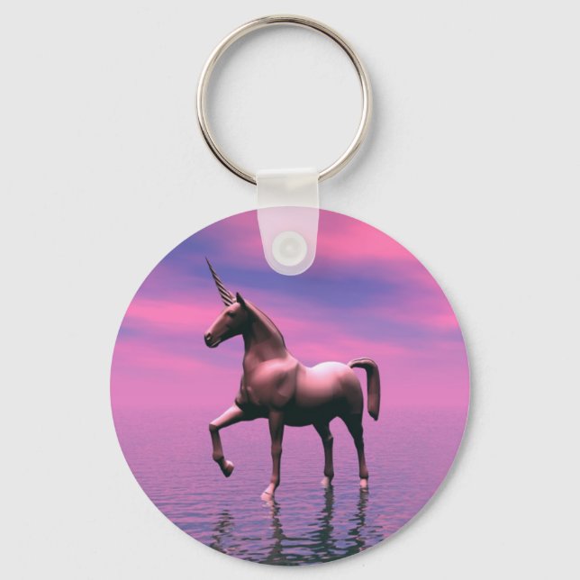 Unicorn Dreams Keychain (Front)