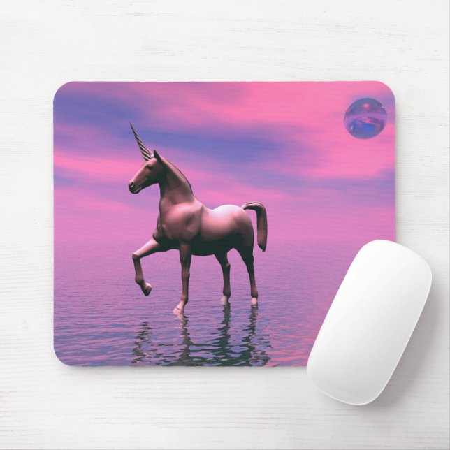 Unicorn Dreams Mouse Pad (With Mouse)