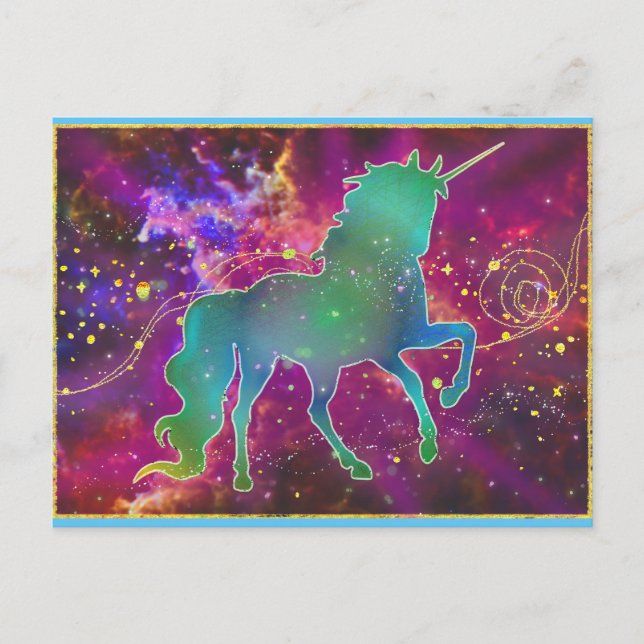 Unicorn Dreams Postcard (Front)
