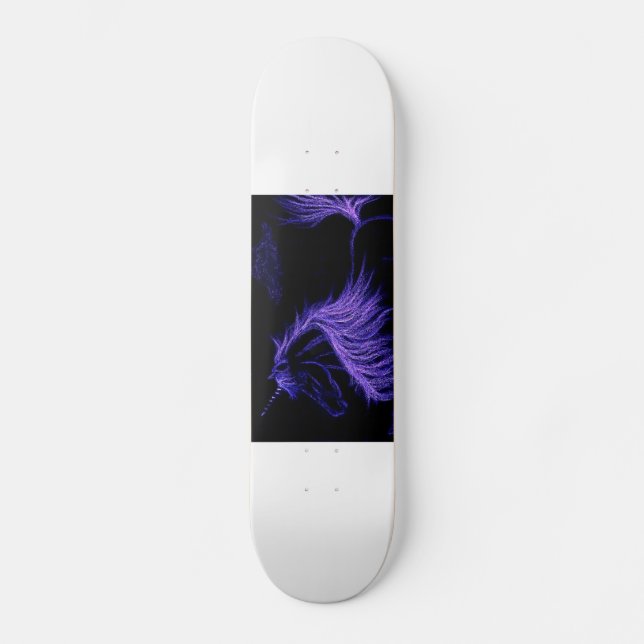 unicorn dreams skateboard (Front)