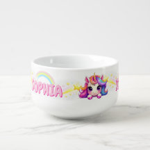 Unicorn Dreams Soup Mug