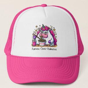 Unicorn Eating Ramen Trucker Hat