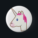 Unicorn emoji 2 inch round button<br><div class="desc">Unicorn emoji fun,  new emojis</div>