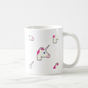 unicorn emoji coffee mug
