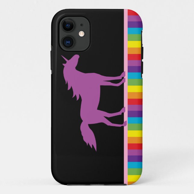 Unicorn et Rainbow iPhone 5 Coque (Dos)