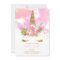 Unicorn Face Birthday Invitation