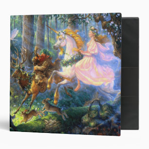 unicorn fairy pan binder