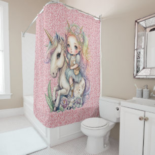 Unicorn Fairy Princess Pink Glitter Fantasy Girly