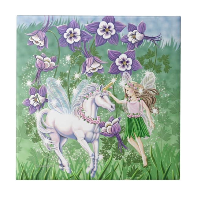 Unicorn Fairy Tile (Front)