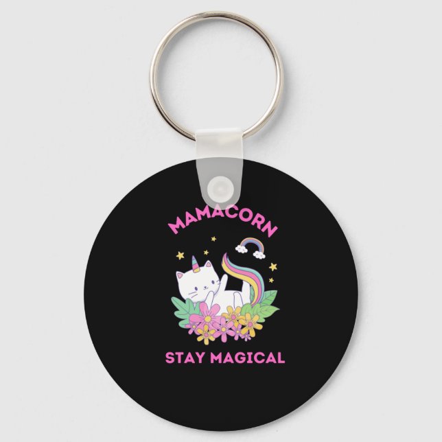 Unicorn Fan Club Magical   Keychain (Front)