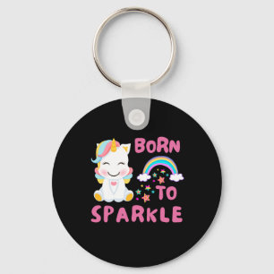 Unicorn Fan Club Magical Kids Keychain