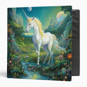 Unicorn Fantasy Art Binder