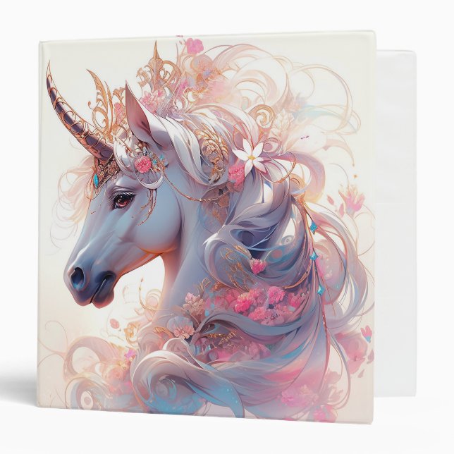 Unicorn Fantasy Art Binder (Front/Inside)