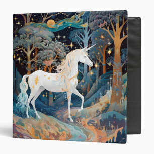 Unicorn Fantasy Art Binder