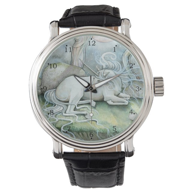Unicorn Fantasy Art by Molly Harrison Watch (Front)