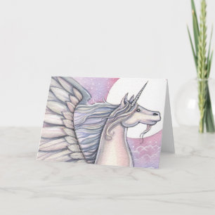 Unicorn Fantasy Art Greeting Card